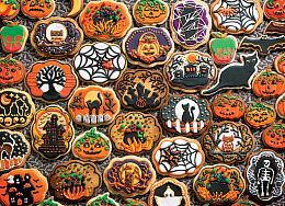 Cobble Hill Puzzle 1000 Pieces: Halloween Cookies