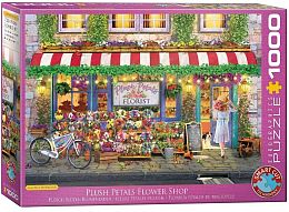 Puzzle Eurographics 1000 pieces: Plush petals florist P. Normand