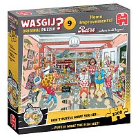 Jumbo 1000 pieces Puzzle: Wasgij. Bedroom Transformation (Original 9)
