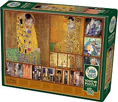 Cobble Hill 1000 Pieces Puzzle: Collage - Klimt's Golden Age