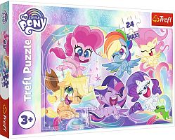 Puzzle Trefl 24 details: Friendship of little Ponies