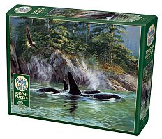 Cobble Hill 1000 Pieces Puzzle: Killer Whales