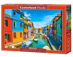 Castorland 1000-piece puzzle: Burano colors. Italy