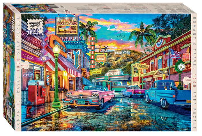 Step puzzle 1000 pieces: Hollywood 79154