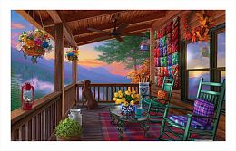 Pintoo 600-piece puzzle: Bigelow. Mountain View