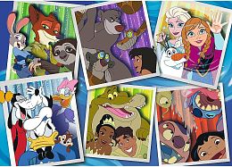 Trefl 200 Pieces Puzzle: Disney Heroes