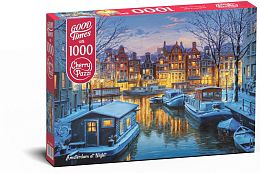 Cherry Pazzi Puzzle 1000 pieces: Amsterdam at Night