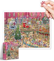 Pintoo Puzzle 2000 pieces: Shinji Yamamoto. The Christmas Factory