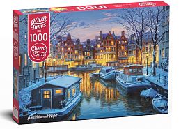 Cherry Pazzi Puzzle 1000 pieces: Amsterdam at Night