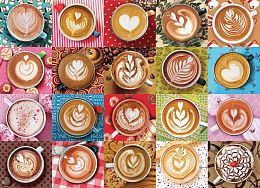 Cobble Hill 500 Pieces Puzzle: For latte lovers