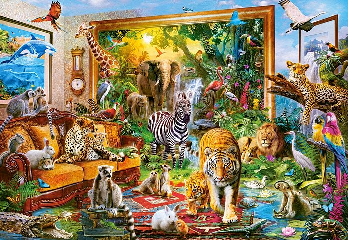 Puzzle Castorland 1000 pieces: an Animated picture C-104321