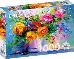 Enjoy 1000 Pieces Puzzle: Roses