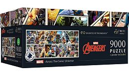Puzzle Trefl 9000 pieces: Through the universe of comics. Avengers