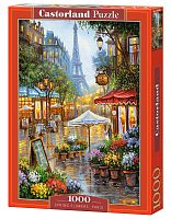 Puzzle Castorland 1000 pieces: Spring flowers, Paris