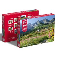 Cherry Pazzi Puzzle 1000 details: A village in the Tatras