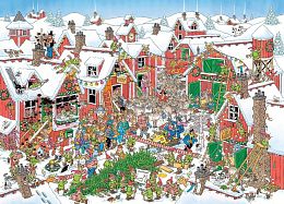 Jumbo 1000 Pieces Puzzle: Santa's Village