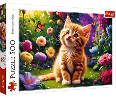 Trefl 500-piece Puzzle: Adorable Kitten