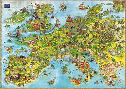 Puzzle 4000 pieces Heye: Dragons in Europe