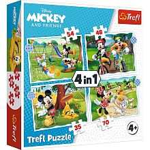 Puzzle Trefl 35#48#54#70 details: A good day for Mickey
