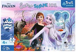 Trefl XXL Puzzle 60 pieces: Dancing Sisters, Frozen