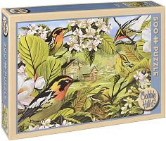 Puzzle Cobble Hill 500 items: Forest songbirds