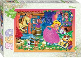 Puzzle Step 260 parts: Cinderella (Favorite fairy tales)