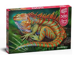 Cherry Pazzi Puzzle 500 pieces: The Incredible Iguana