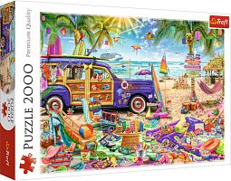 Puzzle Trefl 2000 details: Tropical Vacation