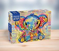 Puzzle Yazz 1000 pieces: Baby Elephant