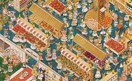 Puzzle Pintoo 1000 pieces: Smart - The Market