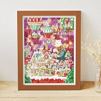 Pintoo 1200 Puzzle pieces: Emily. Christmas Candy House