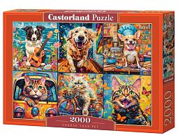 Castorland 2000 Puzzle details: Choose your pet, collage