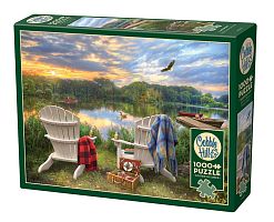 Cobble Hill 1000 Pieces Puzzle: On the Lake shore