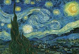 Eurographics 2000 puzzle details: van Gogh's Starry night