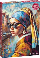 Cherry Pazzi Puzzle 1000 pieces: Girl with a Pearl