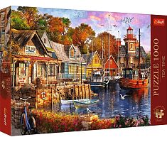 Trefl 1000-piece Puzzle: Tea Time. Seaside Harbor (MARKDOWN)