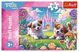 Trefl 30-piece puzzle: A world full of smiles. The Treflick Family