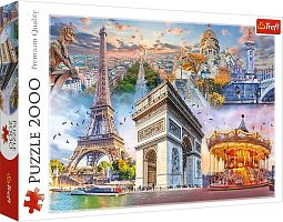 Trefl 2000 Puzzle details: A weekend in Paris