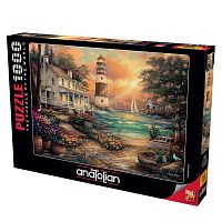 Anatolian 1000 pieces puzzle: Cottage by the sea