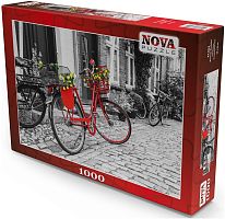 Nova 1000 Puzzle Pieces: Red Bike