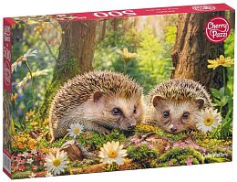 Cherry Pazzi Puzzle 500 pieces: Hedgehogs