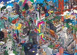 Heye 1000 Pieces Puzzle: Quest in San Francisco