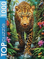 TOP Puzzle 1000 Pieces: The Mysterious Leopard