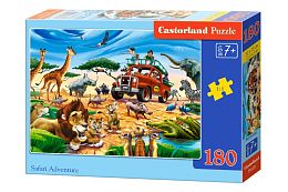 Puzzle Castorland 180 details: Safari