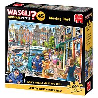 Jumbo 1000 pieces Puzzle: Wasgij. Moving day! (Original 45)