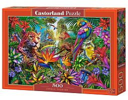 Castorland 500 Puzzle pieces: Colorful Jungle