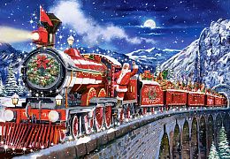 Castorland 1000 Pieces Puzzle: Santa's New Year Express