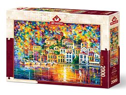 Puzzle Art Puzzle 2000 details: Harbor of Dreams