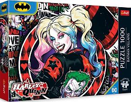 Trefl 1000 Pieces Puzzle: Harley Quinn. The Batman