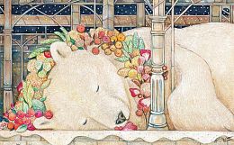 Pintoo 1000 pieces puzzle: Good night, polar bear